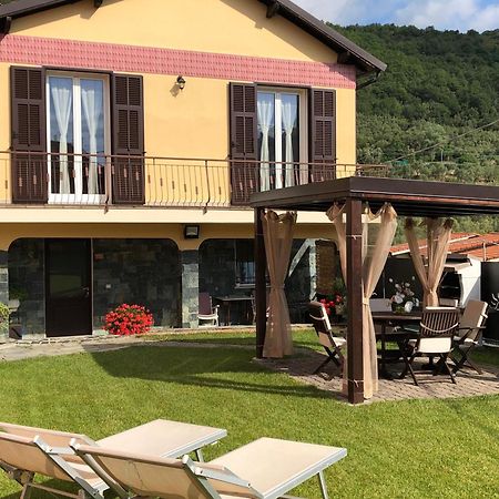 Casa Ginni Con Piscina E Giardino Caravonica Exteriör bild